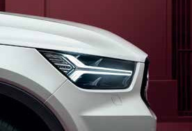 LED-Scheinwerfer in „Thors-Hammer“-Optik  Foto: VOLVO LED-Scheinwerfer in „Thors-Hammer“-Optik  Foto: VOLVO