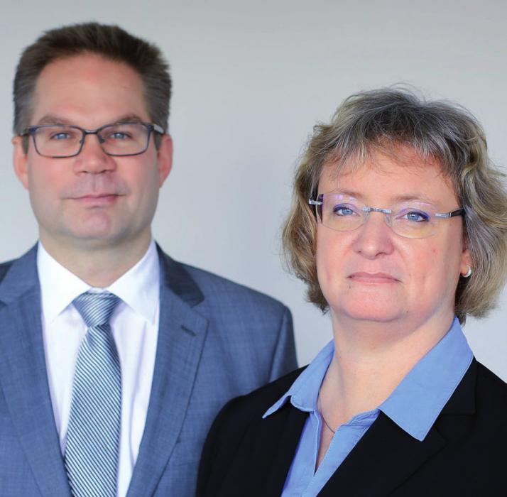 Carola Gerhardt und Marco Meyer, Steuerberater, Telefon 86 60 130