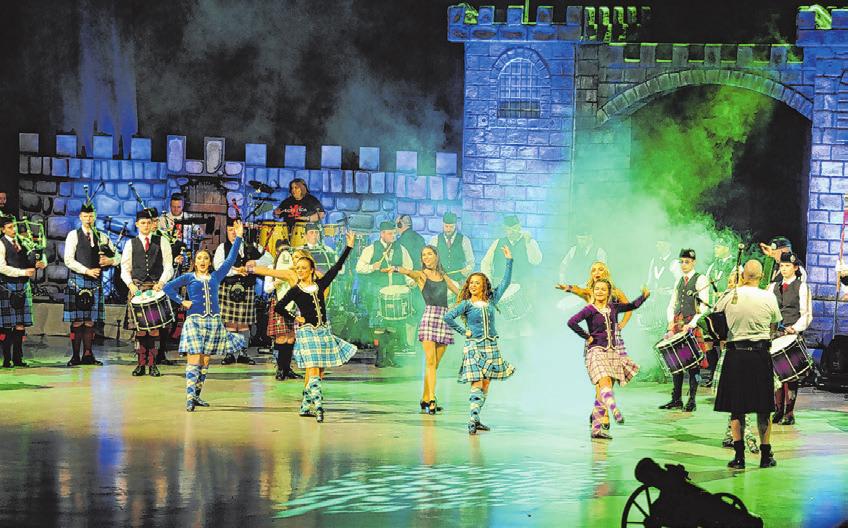 Schottische Musik und Tänze vor eindrucksvoller Kulisse Foto: Jessika Lehbrink Schottische Musik und Tänze vor eindrucksvoller Kulisse Foto: Jessika Lehbrink