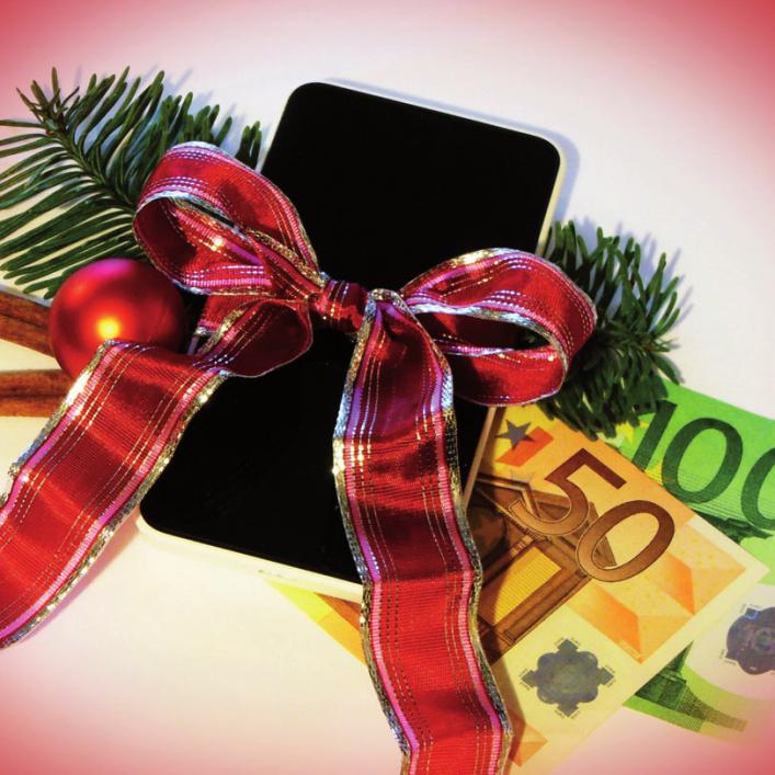 32 Prozent der Menschen in Deutschland verschenken zum Fest gerne Bargeld FOTO: STEPHANIE HOFSCHLAEGER/PIXELIO.DE