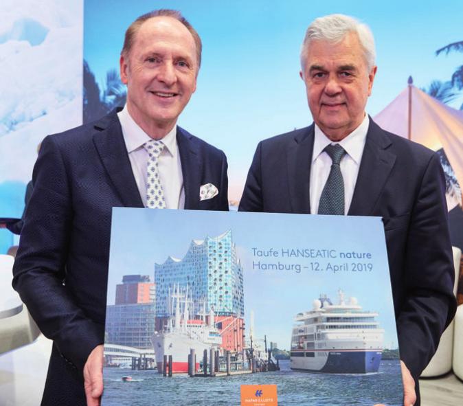 Karl J. Pojer mit Senator Frank Horch