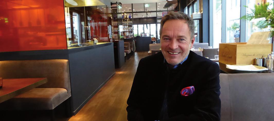 Thorsten Rachow in seinem Restaurant Laschori FOTO: LASCHORI GMBH