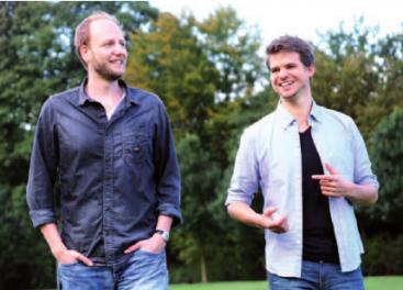 Die beiden Plattform-Betreiber Matthias Drissen und Hendrik Hunschede