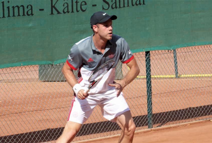 Julian Reister, Ex ATP Nr. 83, hat es immer noch drauf. Foto M. Raab Julian Reister, Ex ATP Nr. 83, hat es immer noch drauf. Foto M. Raab