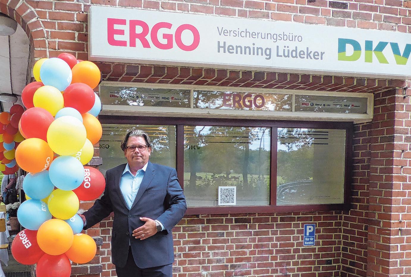 Rundumberatung bietet Henning Lüdeker in seiner Lemsahler Ergo/DKV-Agentur Rundumberatung bietet Henning Lüdeker in seiner Lemsahler Ergo/DKV-Agentur