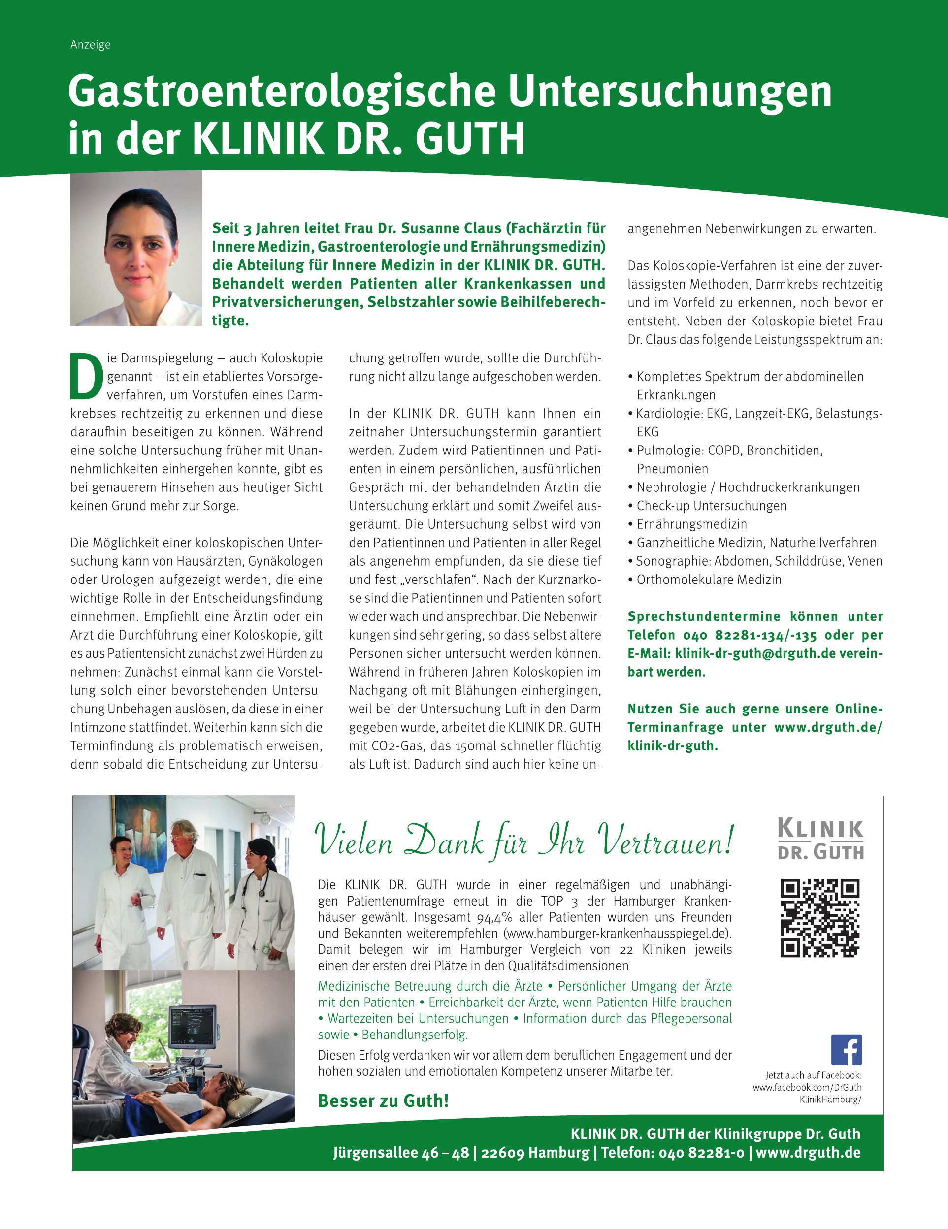 KLINIK DR. GUTH der Klinikgruppe Dr. Guth