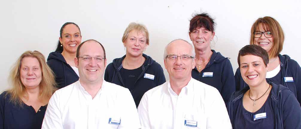 Team der Orthopädie Waldweg: Jahrzehntelange Erfahrung in der konservativen und operativen Behandlung von akuten Verletzungen und chronischen Erkrankungen des Bewegungsapparates. Fotos: Peter Claußen Team der Orthopädie Waldweg: Jahrzehntelange Erfahrung in der konservativen und operativen Behandlung von akuten Verletzungen und chronischen Erkrankungen des Bewegungsapparates. Fotos: Peter Claußen