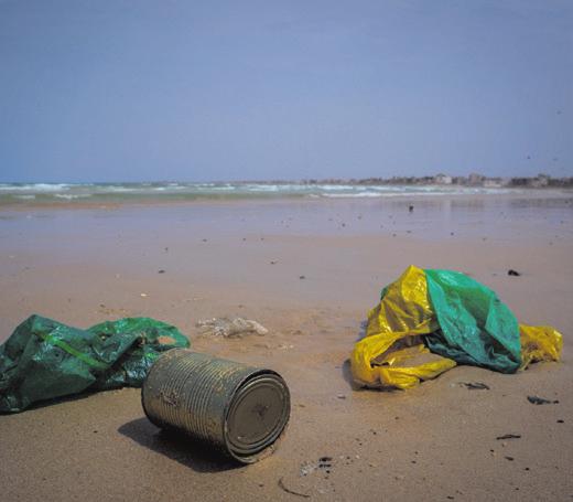 Müll am Sandstrand von Yo (Senegal) Foto: gettyImages Müll am Sandstrand von Yo (Senegal) Foto: gettyImages