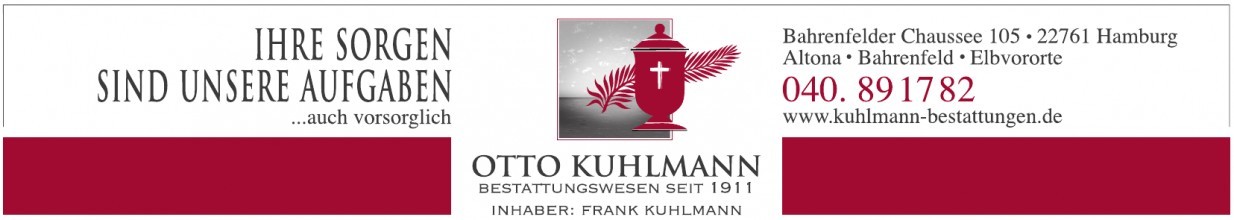 Otto Kuhlmann Bestattungswesen seit 1911