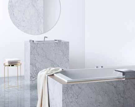 Wellness für Zuhause – mit Kneippschläuchen am Waschbecken oder der Badewanne. Foto: Dornbracht Wellness für Zuhause – mit Kneippschläuchen am Waschbecken oder der Badewanne. Foto: Dornbracht