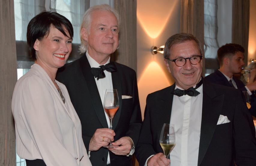 Judith Fuchs-Eckhoff, Hoteldorektorin Louis C. Jacob, Norbert Körzdörfer (Journalist) und Jan Hofer (Tagesschau-Chefsprecher)