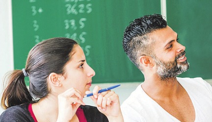 Die Schule hat einen guten Ruf. Schulinspektoren loben unter anderem das „lernförderliche Klima“ Foto: COMMWORK Die Schule hat einen guten Ruf. Schulinspektoren loben unter anderem das „lernförderliche Klima“ Foto: COMMWORK