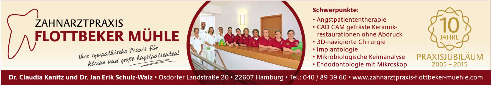 Zahnarztpraxis Flottbeker Mühle