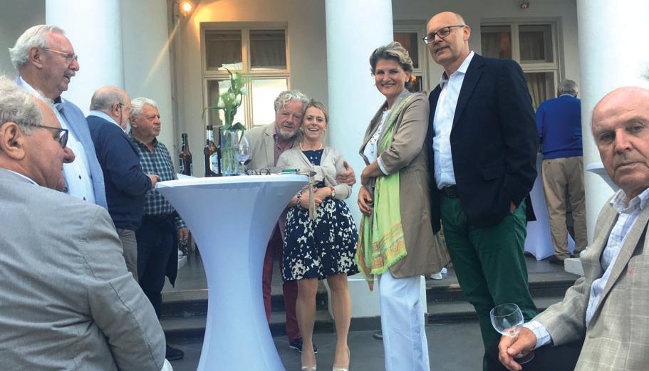 ... und auf der Goßlerhausterrasse an einem lauen Abend