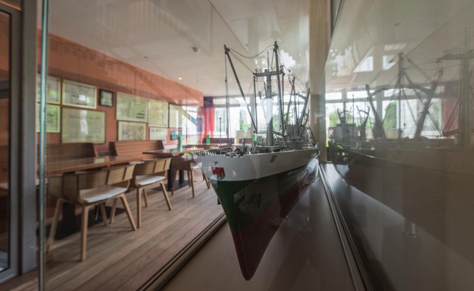 Auf Helgoland erzählen Hotels Geschichten von der Insel, Schiffen und der See. FOTO: GROENVELD
