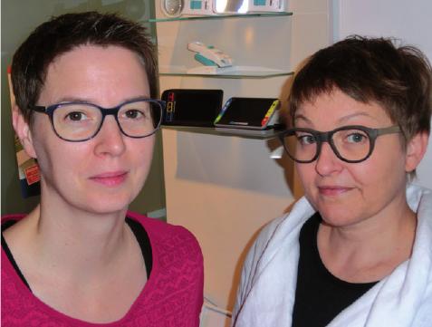 Vilma Mottig und Katrin Ellmer