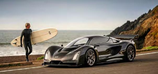 Von Kalifornien nach Europa: der Czinger C 21. FOTO: CZINGER Von Kalifornien nach Europa: der Czinger C 21. FOTO: CZINGER