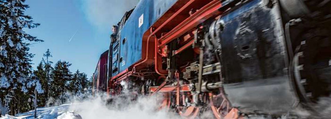 Berühmt: die Brockenbahn nimmt die Urlauber auf eine spektakuläre Reise mit. FOTO: JONATHAN RODE Berühmt: die Brockenbahn nimmt die Urlauber auf eine spektakuläre Reise mit. FOTO: JONATHAN RODE