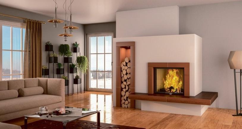 Ein Kamin kann Heizung, Gemütlichkeitsspender und Design-Objekt in Einem sein. Foto: AdK/Gutbrod Ein Kamin kann Heizung, Gemütlichkeitsspender und Design-Objekt in Einem sein. Foto: AdK/Gutbrod