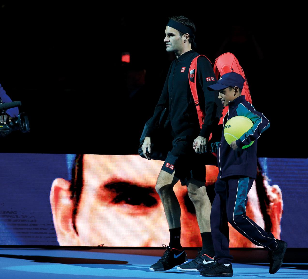 War das der letzte Auftritt von Roger Federer bei den ATP Finals? Foto: Jürgen Hasenkopf War das der letzte Auftritt von Roger Federer bei den ATP Finals? Foto: Jürgen Hasenkopf