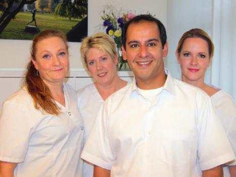 Omid Raissi und sein Team