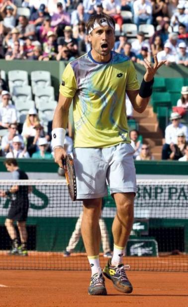 David Ferrer holte den dritten Punkt für Spanien. (Foto: Jürgen Hasenkopf) David Ferrer holte den dritten Punkt für Spanien. (Foto: Jürgen Hasenkopf)