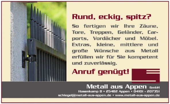 Metall aus Appen