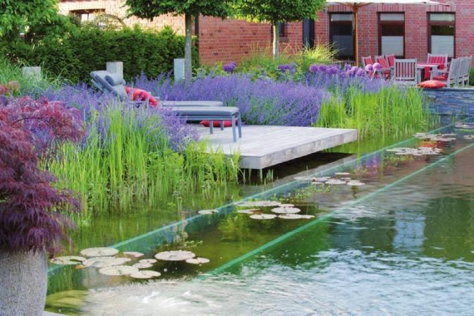 Schwimmen im Naturpool – herrlich erfrischend! FOTO: ©ANNETTE TIMMERMANN