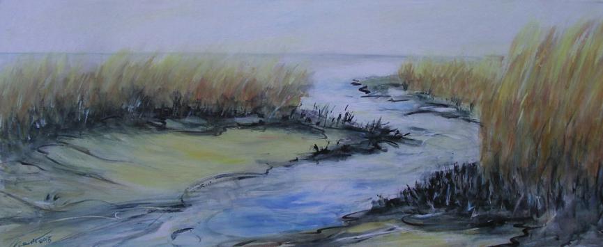 „Ebbe“ – ein Werk der Ausstellung