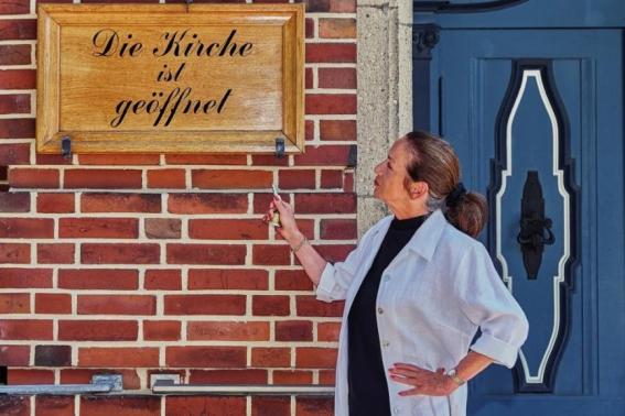Dank der Kirchenwache kann das Gotteshaus auch am Wochenende besucht werden
