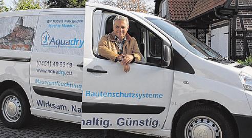 Klaus Wist von Aquadry hilft bei Feuchtigkeit im Haus