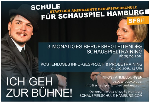 SCHULE FÜR SCHAUSPIEL HAMBURG GbR