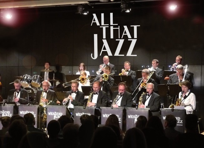 Westend Jazz auf dem Podium