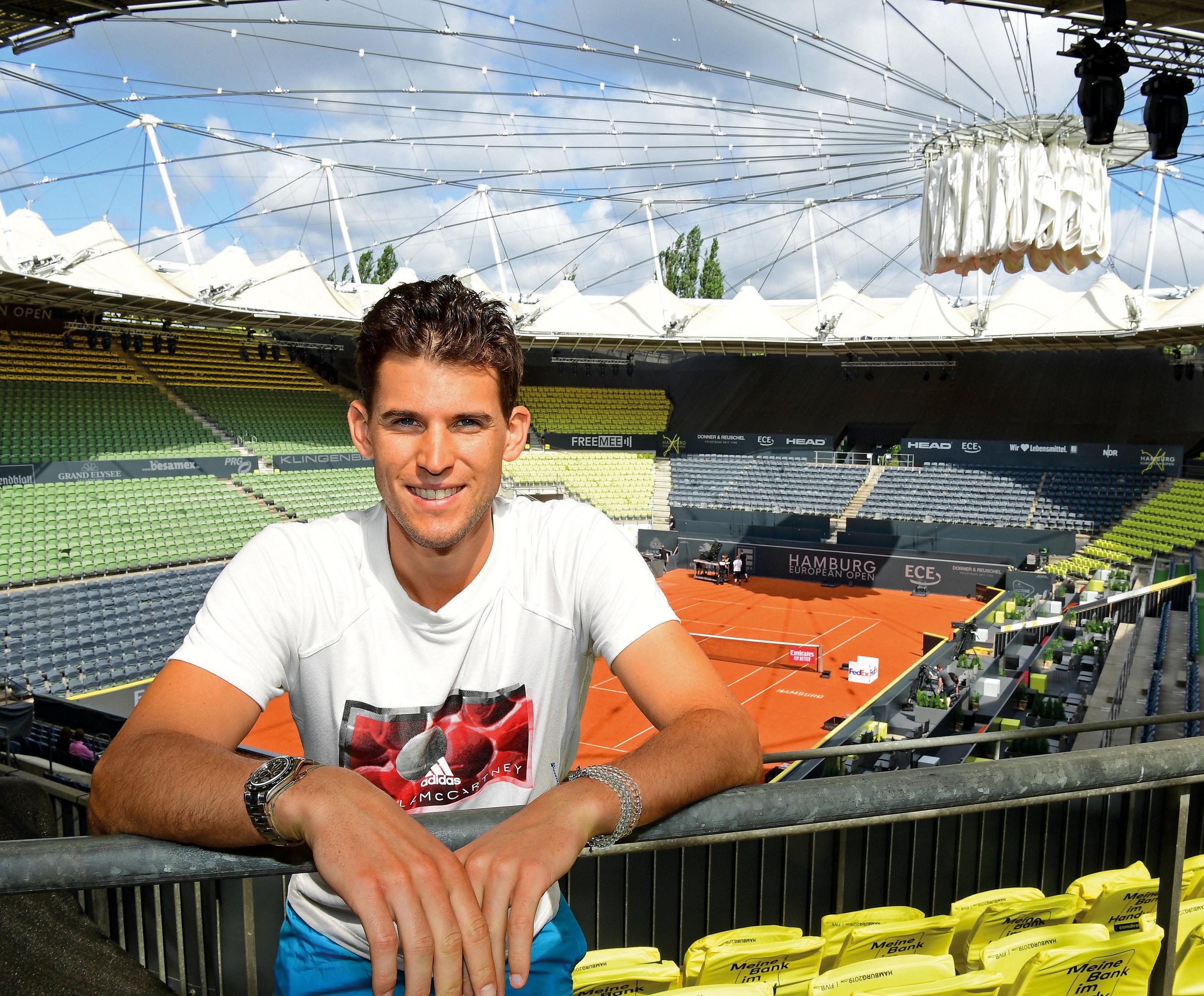 Dominic Thiem hat sich festgelegt, er will den Titel. Foto European Open/Witters Dominic Thiem hat sich festgelegt, er will den Titel. Foto European Open/Witters