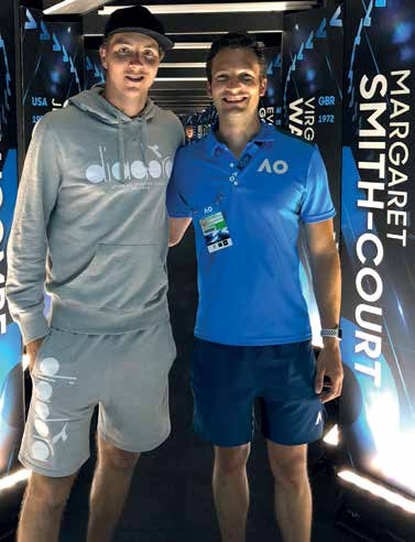 Champions Walk. Mit Jan Lennard Struff im Allerheiligsten. Champions Walk. Mit Jan Lennard Struff im Allerheiligsten.