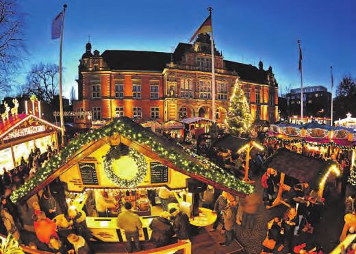 Romantischer Treffpunkt im Advent: der Harburger Weihnachtsmarkt auf dem historischen Rathausplatz Foto: WAGS/Michael Schwartz Romantischer Treffpunkt im Advent: der Harburger Weihnachtsmarkt auf dem historischen Rathausplatz Foto: WAGS/Michael Schwartz