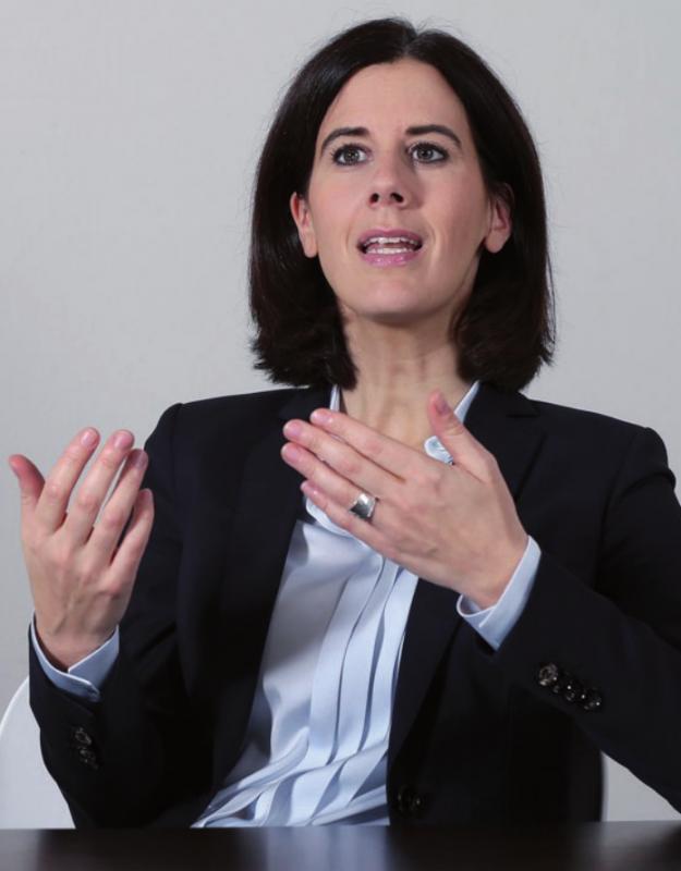 Katja Suding (41), ist Mitglied der Hamburgischen Bürgerschaft und Vorsitzende der FDP-Fraktion