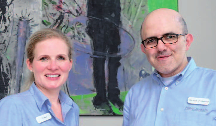 HNO-Ärztin Tina Aberle und Dr. med. Iyad Darwich