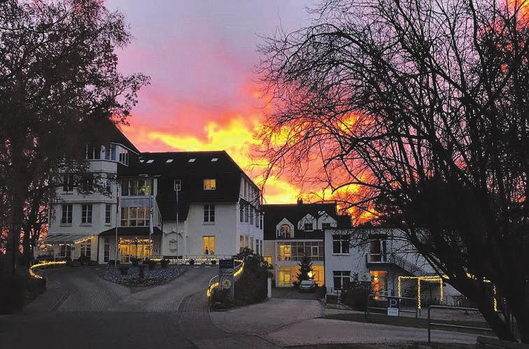 Haus Billetal in adventlicher Stimmung Foto: pr Haus Billetal in adventlicher Stimmung Foto: pr