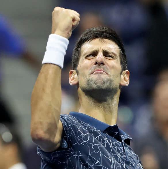 Novak Djokovic scheint durch seine Verletzung leicht reizbar zu sein. Foto: Jürgen Hasenkopf Novak Djokovic scheint durch seine Verletzung leicht reizbar zu sein. Foto: Jürgen Hasenkopf