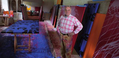 Geert Jan Jansen in seinem Atelier