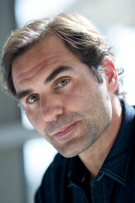 Roger Federer: „In den letzten Jahren war immer auch ein Staunen bei mir dabei nach einem erneuten Erfolg. Das alles ist nur eins nicht: Selbstverständlich.“ Foto: Jürgen Hasenkopf Roger Federer: „In den letzten Jahren war immer auch ein Staunen bei mir dabei nach einem erneuten Erfolg. Das alles ist nur eins nicht: Selbstverständlich.“ Foto: Jürgen Hasenkopf