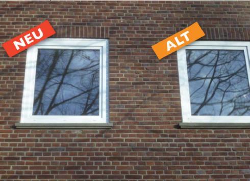 Die Wärme bleibt drinnen, der Einbrecher draußen