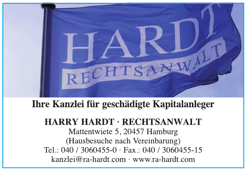 Harry Hardt Rechtsanwalt