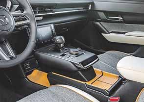 Der hat Kork: Im Innenraum haben die Entwickler Wert auf ausgewählte, umweltfreundliche Materialien gelegt Der hat Kork: Im Innenraum haben die Entwickler Wert auf ausgewählte, umweltfreundliche Materialien gelegt