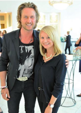 Nico Schwanz mit Nina Holley