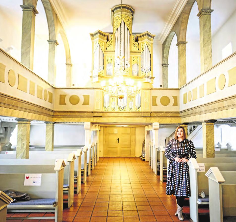 ...hier ging sie zur Kinderkirche, hier wurde sie getauft. FOTOS: ANDREAS LAIBLE ...hier ging sie zur Kinderkirche, hier wurde sie getauft. FOTOS: ANDREAS LAIBLE