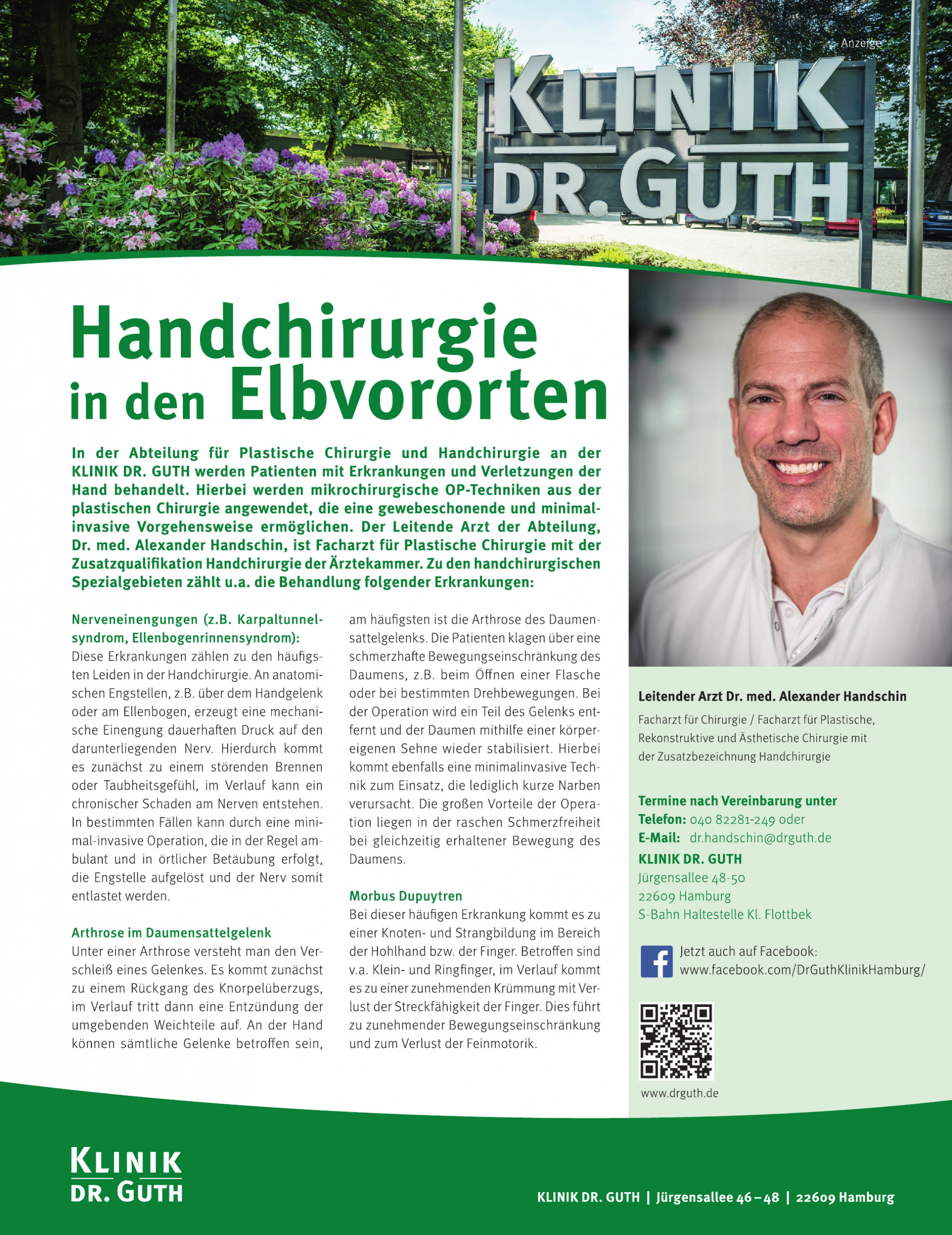 Klinik Dr. Guth der Klinikgruppe Dr. Guth