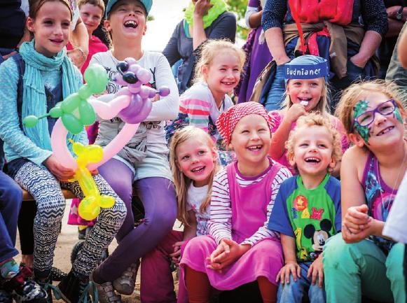 Frohe Gesichter beim letzten Weltkindertag FOTO: MARGAU WEISS