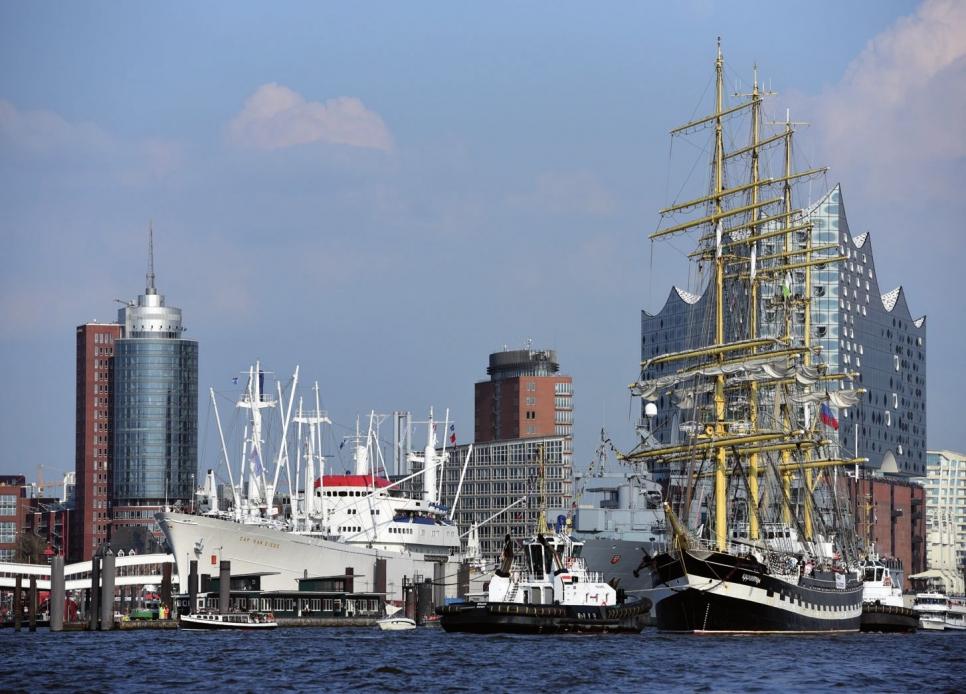Hamburgs maritimes Erbe wird im Rahmen des Hafengeburtstages besonders deutlich.F MAACK OTO: HAMBURG MESSE /NICO